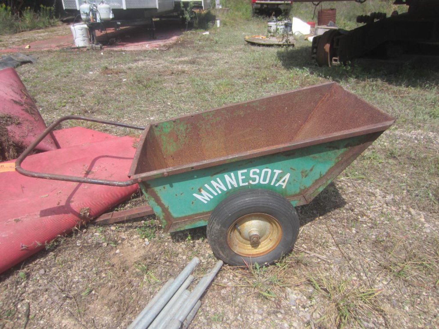 Metal Dump Cart