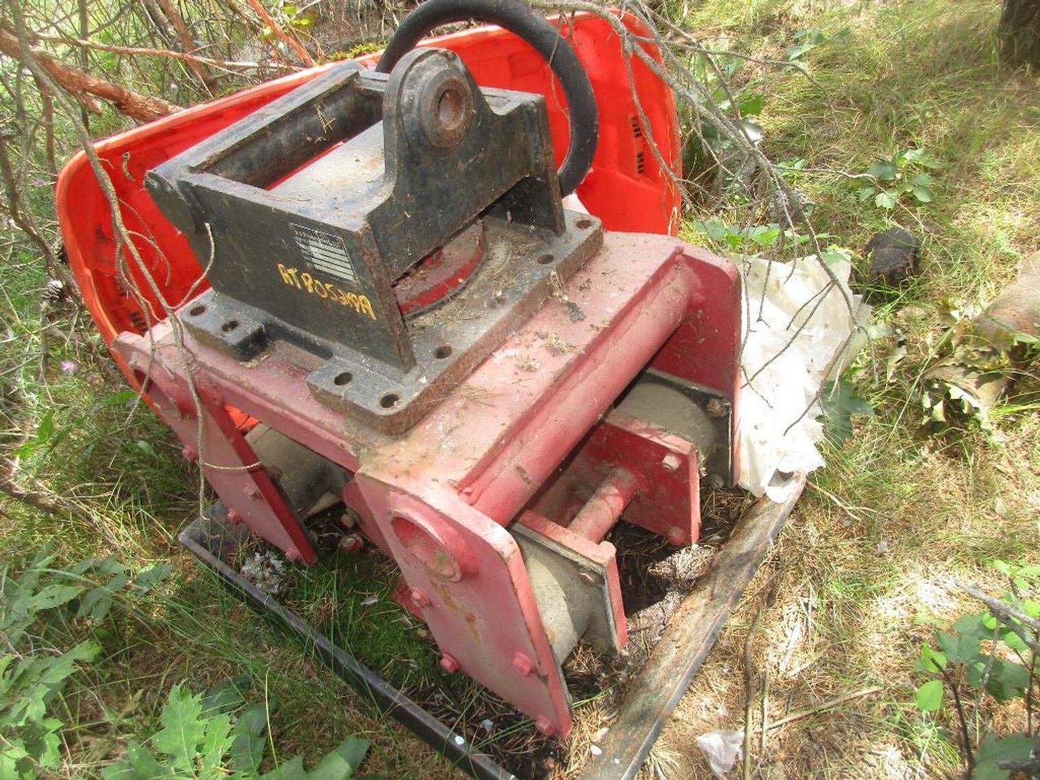 Hydraulic Plate Compactor Excavating Attachment