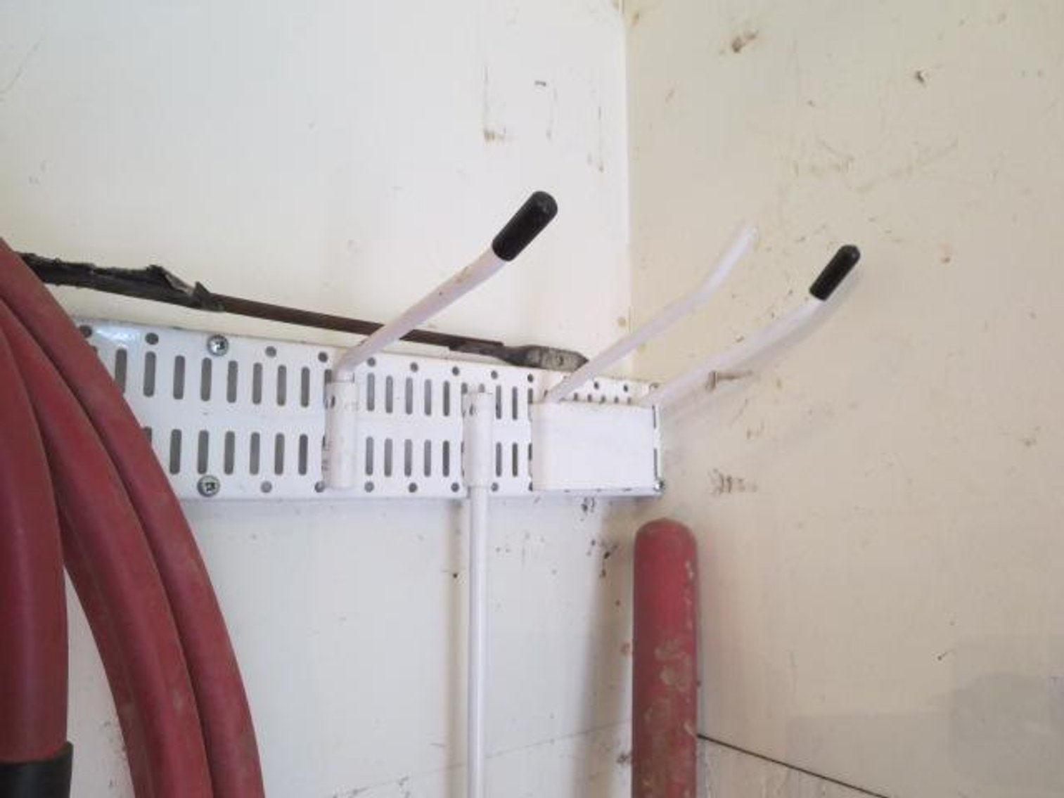 (2) Metal Hook Brackets