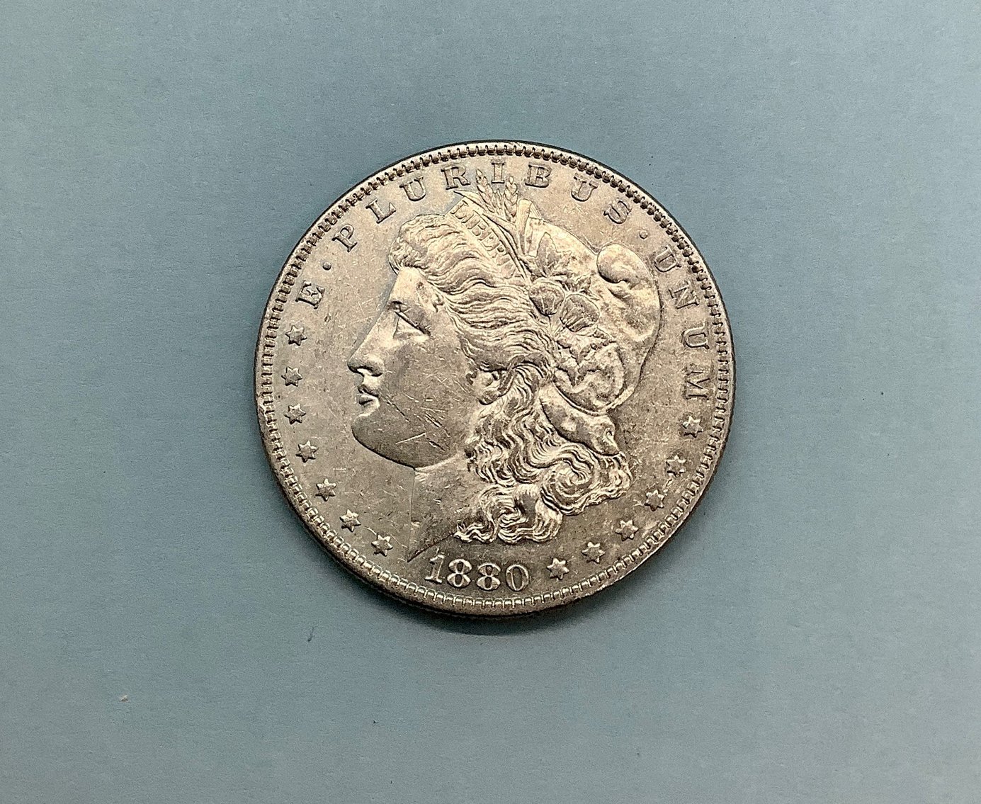 1880-O US Morgan Silver Dollar