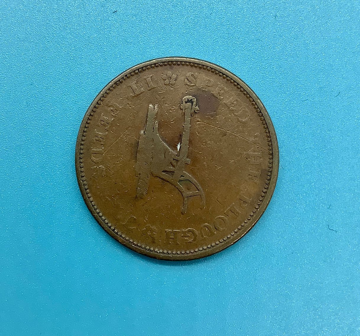 1835 Walsh's General Store Hard Times Token