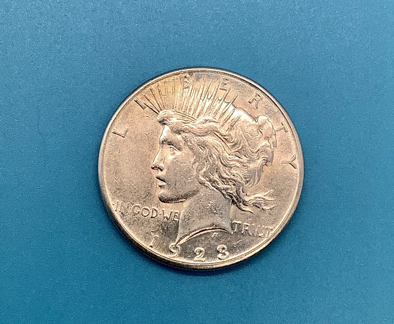 1923-S US Peace Silver Dollar