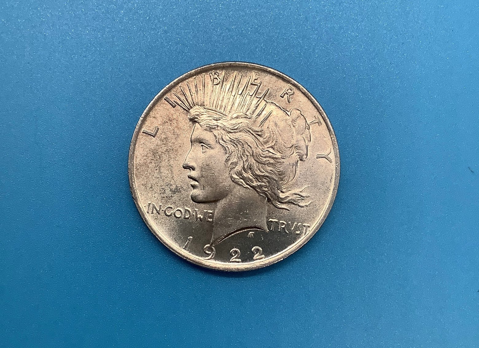 1922 US Peace Silver Dollar