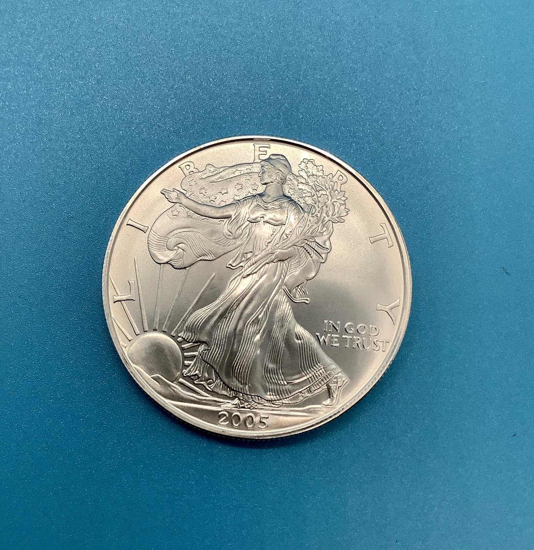 2005 1 oz. Silver American Eagle Uncirculated