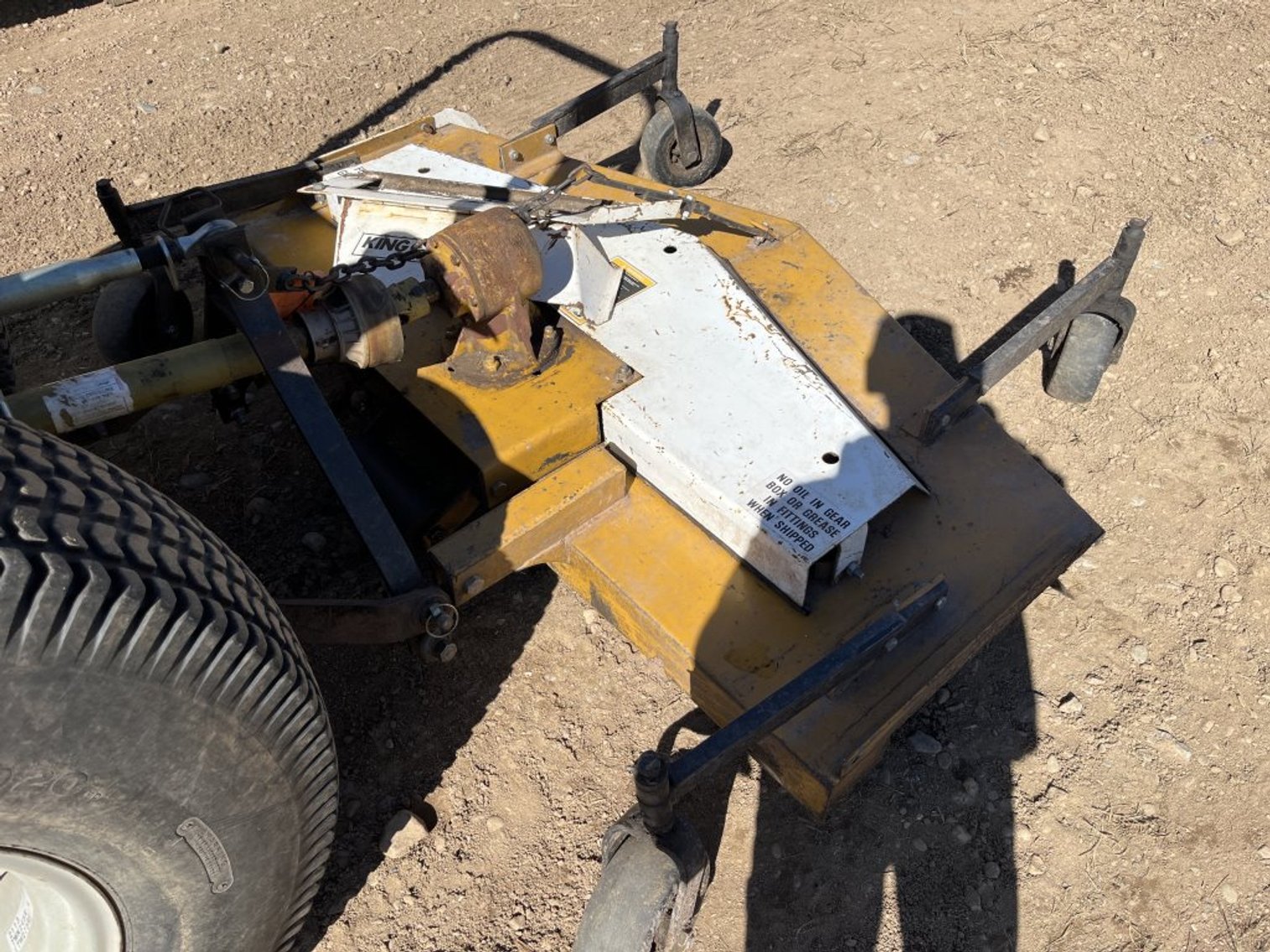 King Cutter 72" Finish Mower