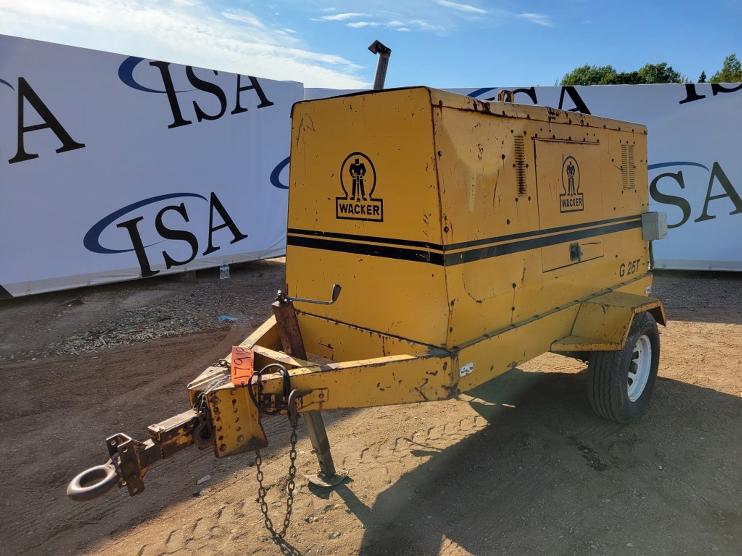 Wacker G25T Towable Generator