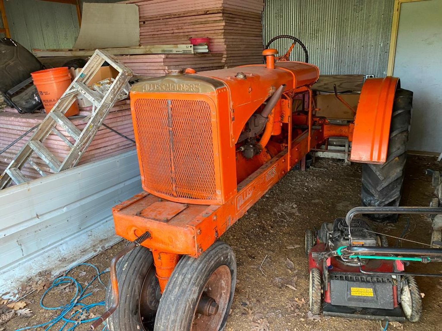 1938 Allis-Chalers WC Unstyled Tractor