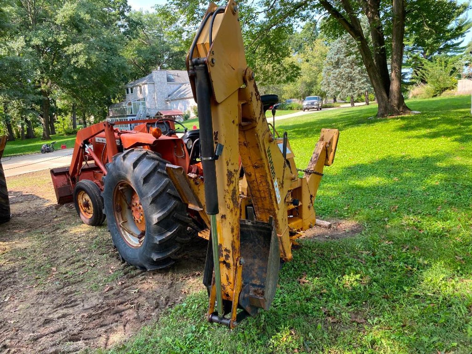 1998 Woods 10.5' Backhoe Attachment, SN: 680263
