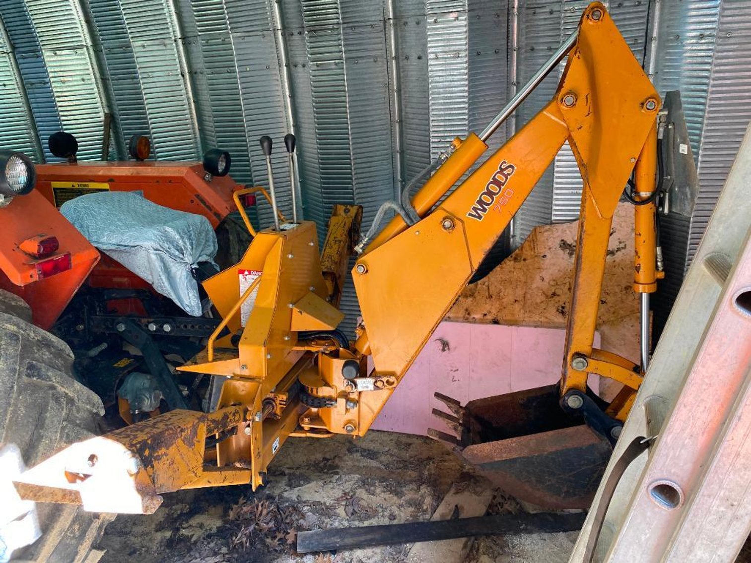 Woods 750 Backhoe
