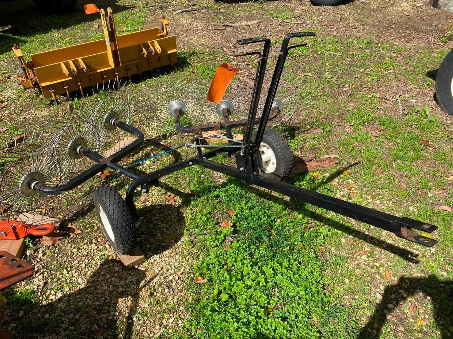 Pull Behind Lawn Rake
