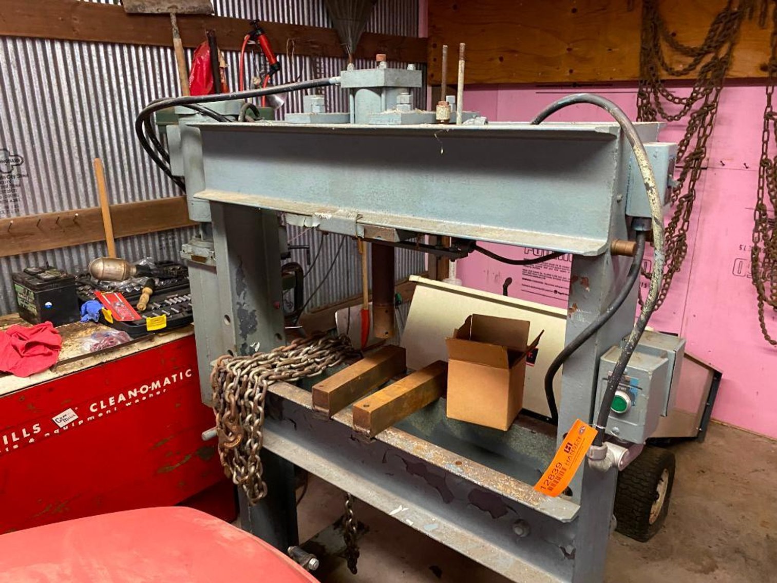 Heavy Duty Hydraulic Shop Press