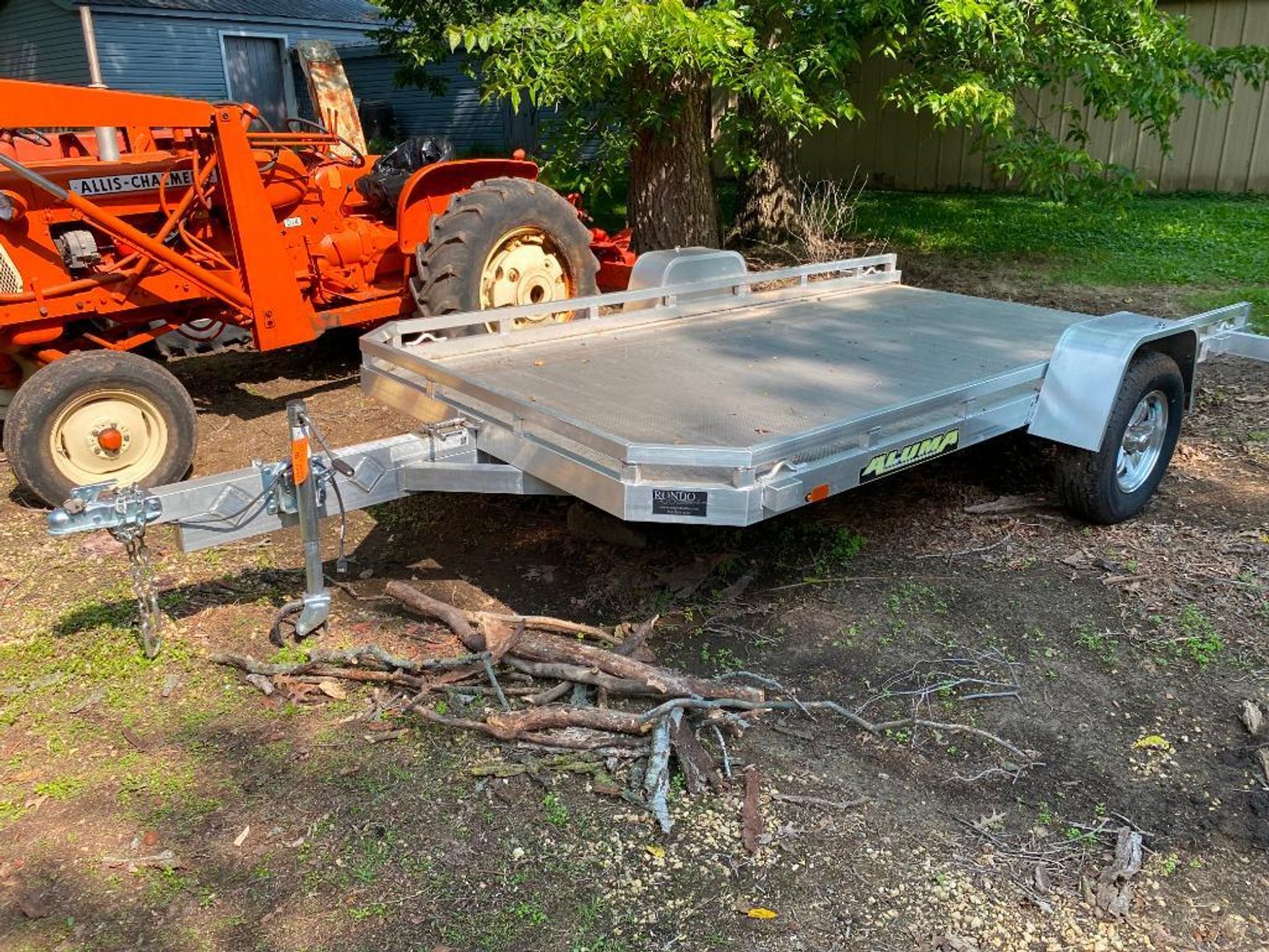 2018 Aluma 14 x 6' Trailer VIN: 1YGUS1218KB180408