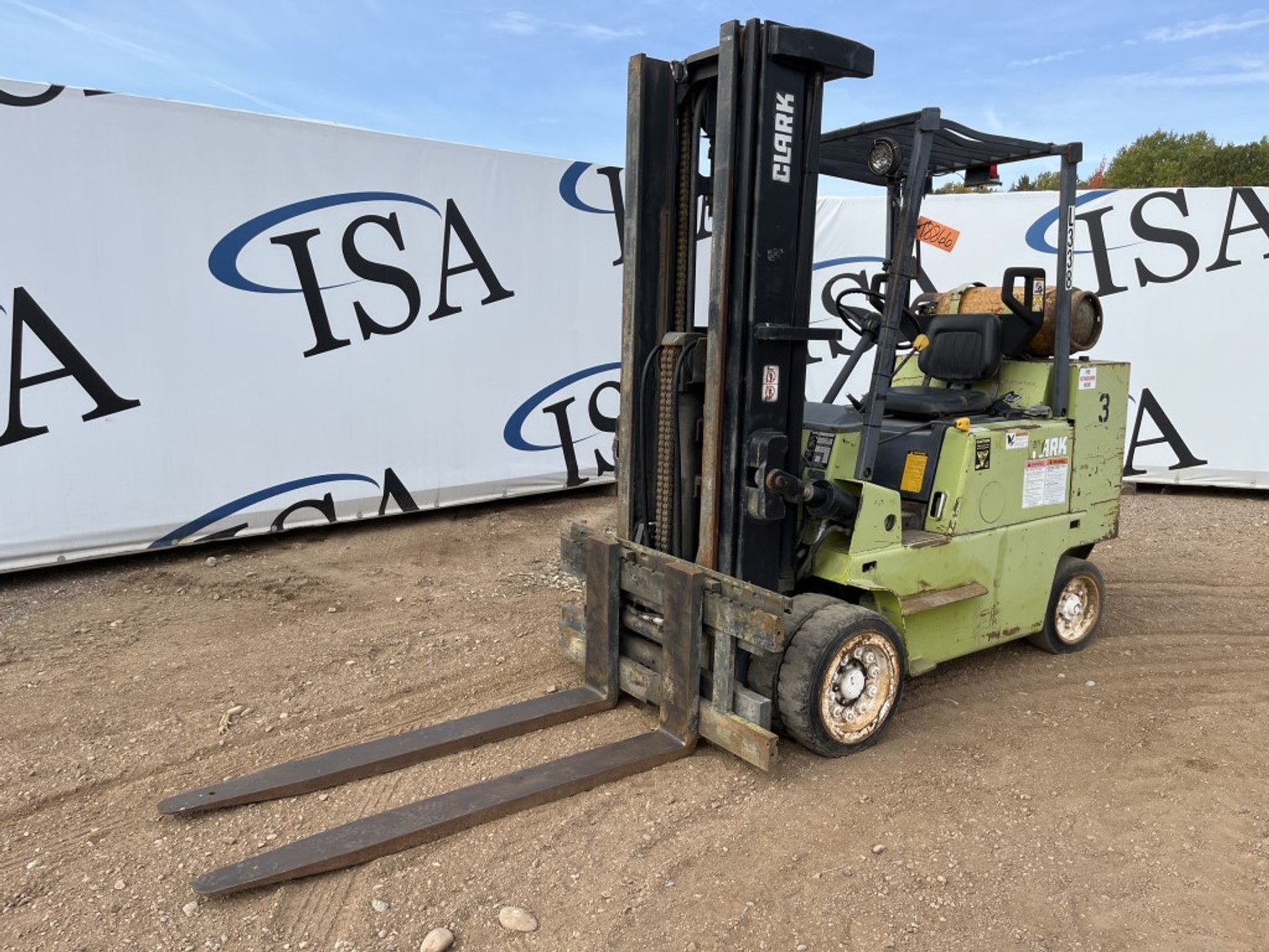 Clark C500 Gas Forklift