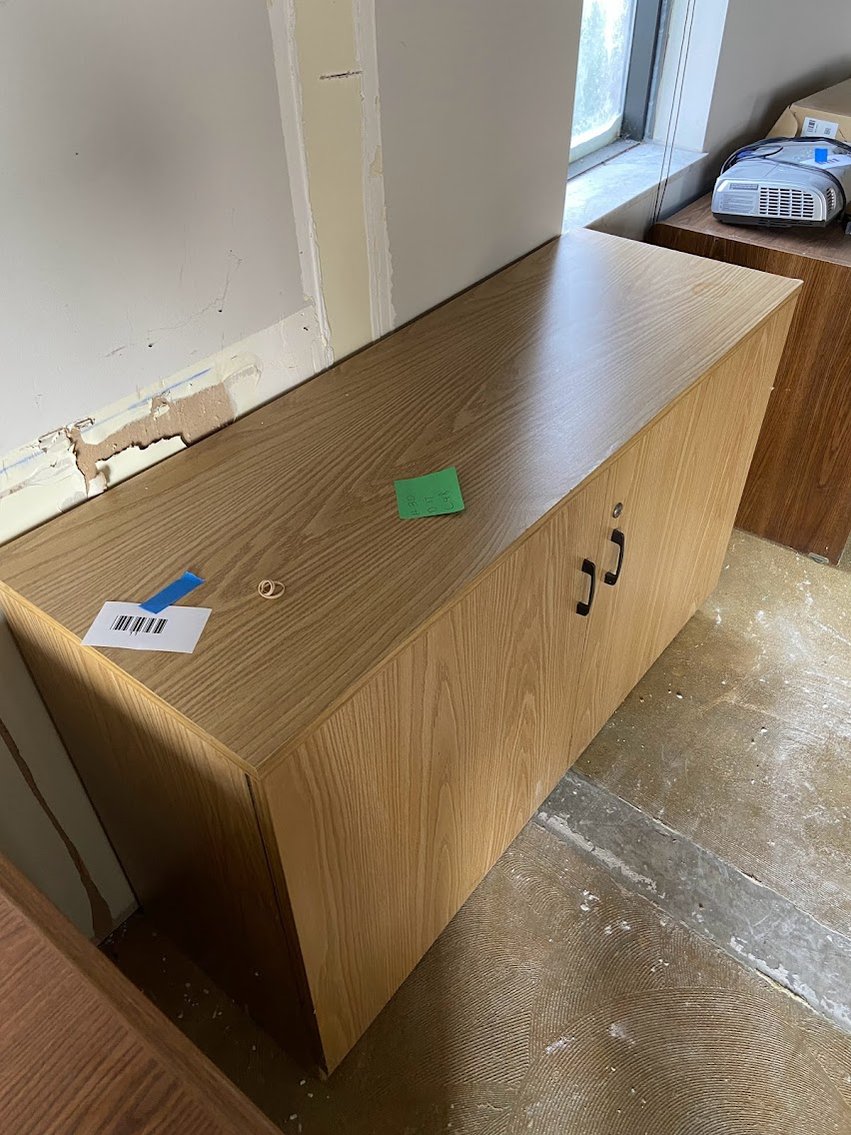Wood cabinet