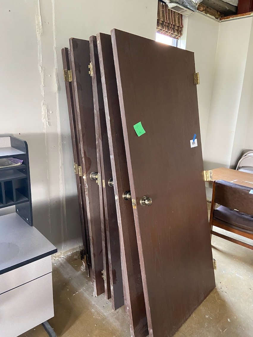 Wood doors
