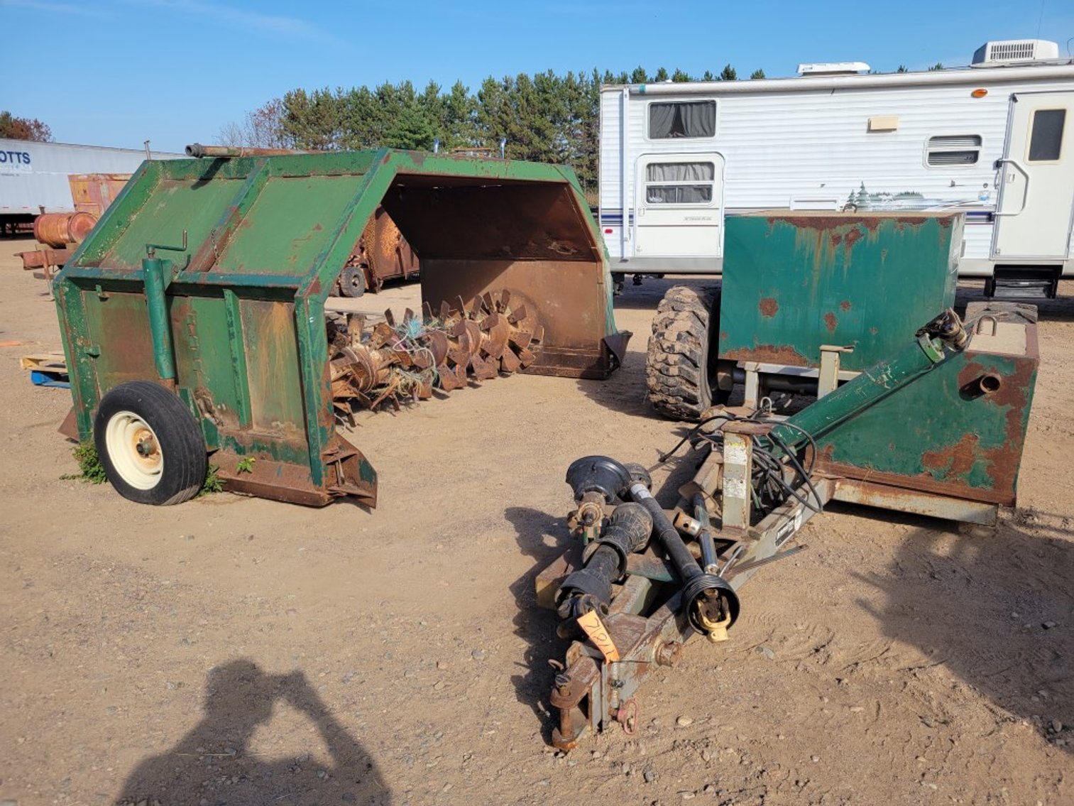 Areomaster PT130 Windrow Compost Turner