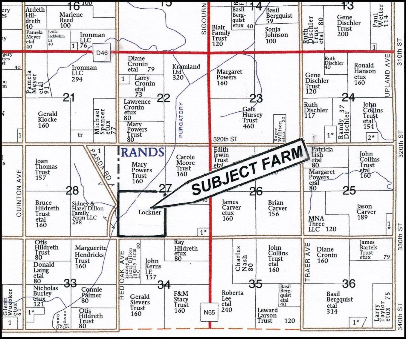 Image for Calhoun County, Iowa Farmland Auction!