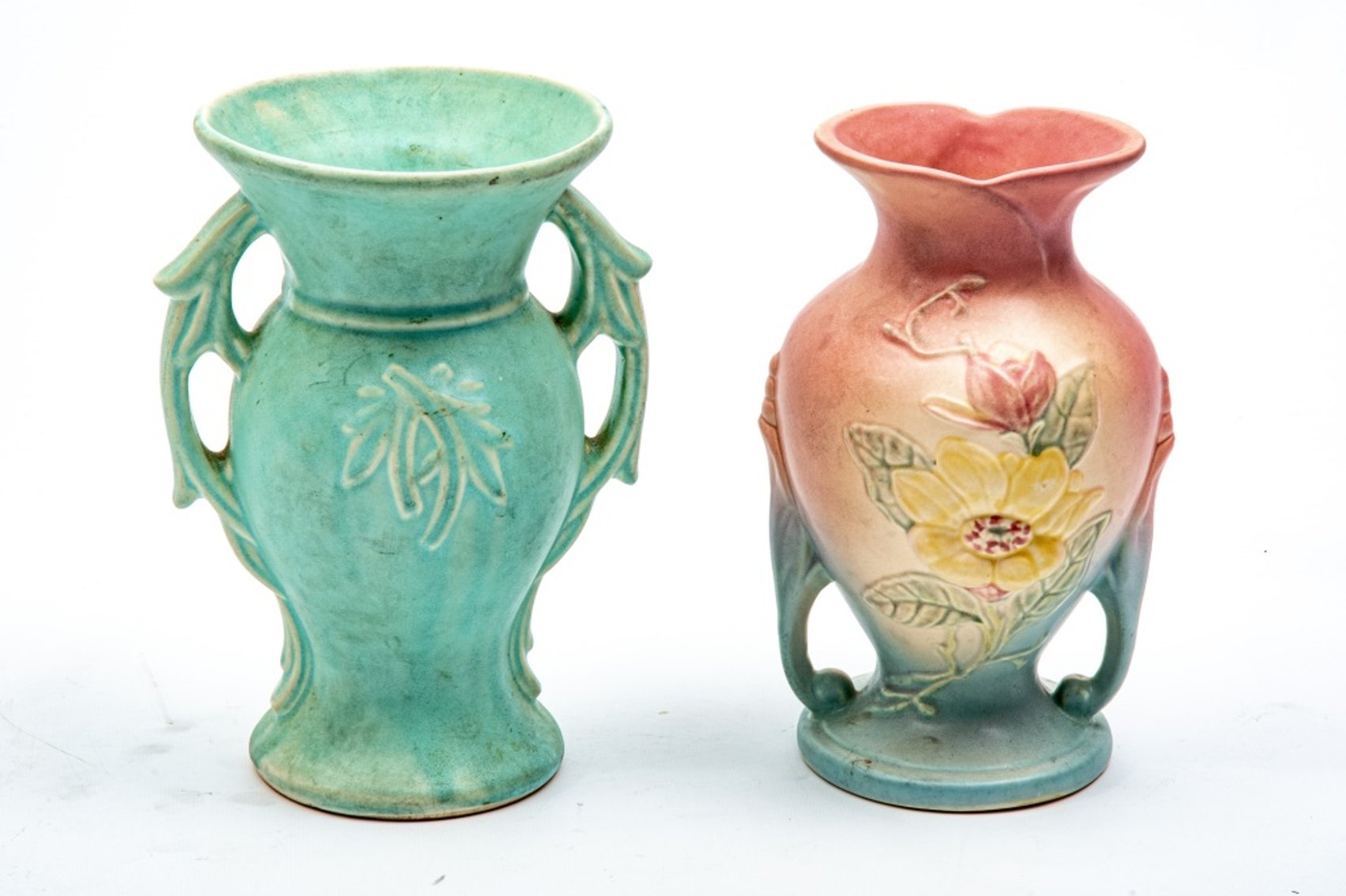 Marked McCoy & Hall* Vases