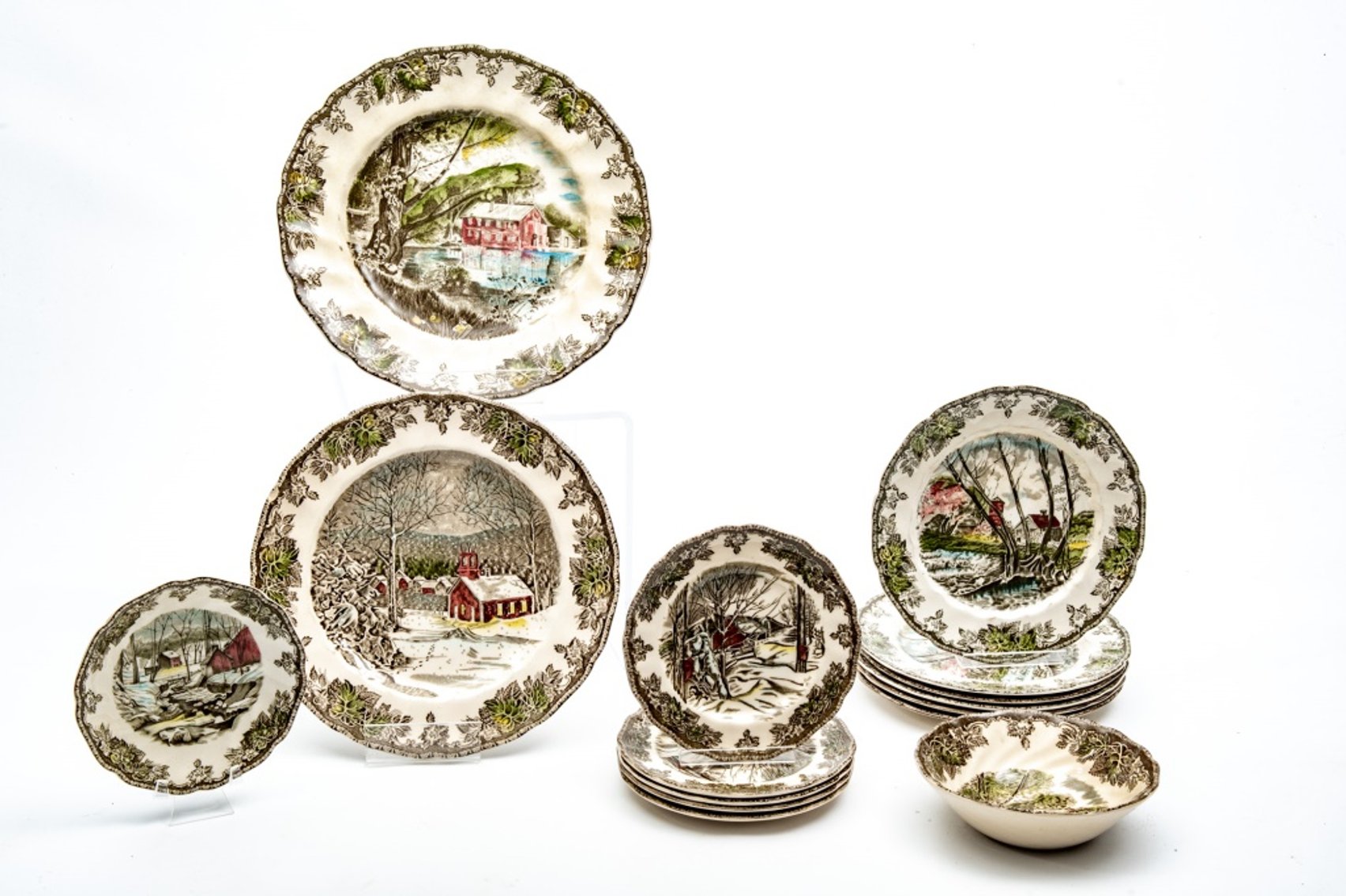 Johnson Bros. "Friendly Village" Dish Assortment