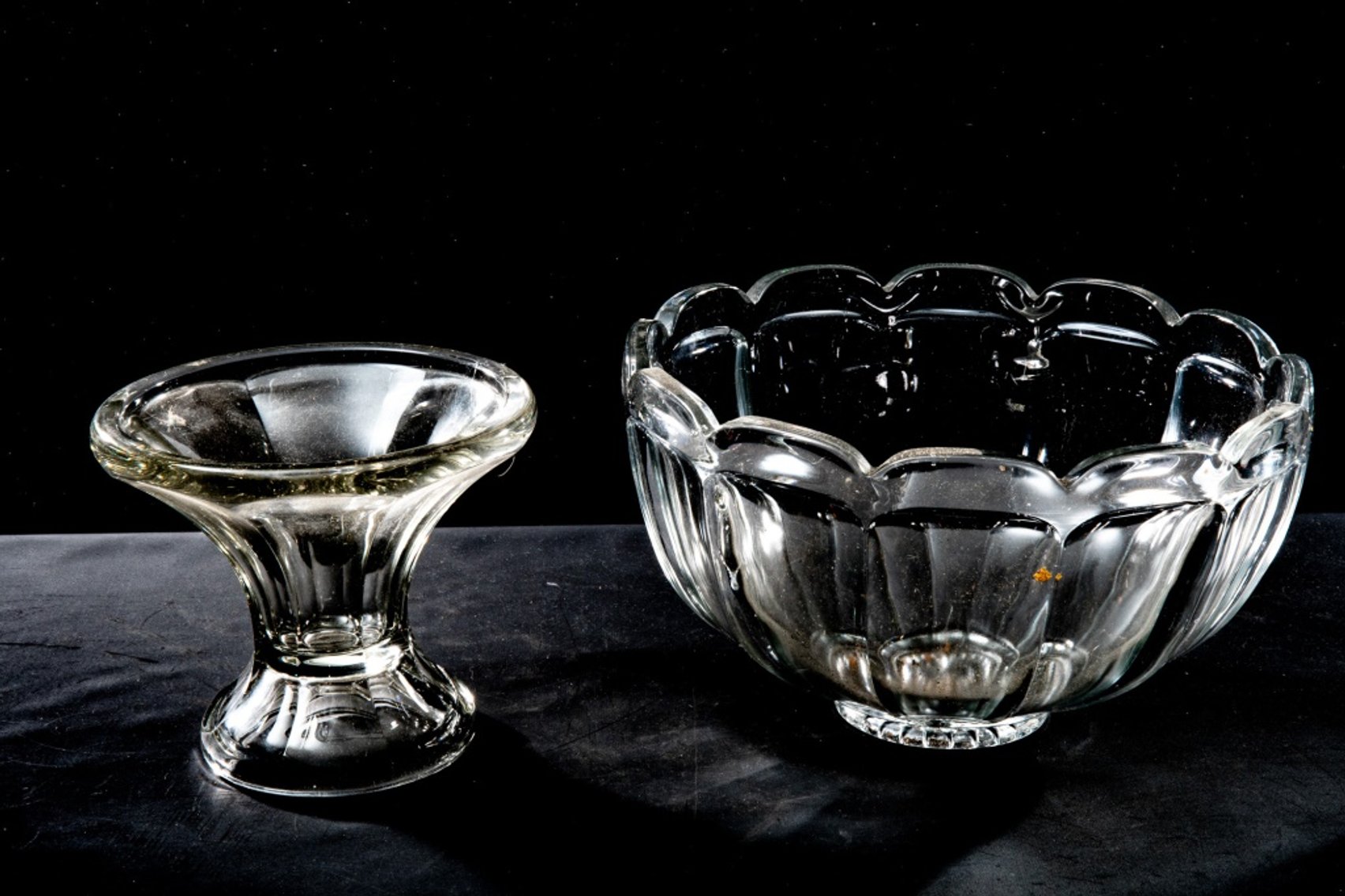 Scalloped-Edge Punch Bowl
