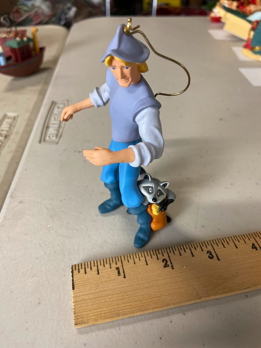 Hallmark Keepsake The Pocahontas Collection- Captain John Smith and Meko- NO BOX