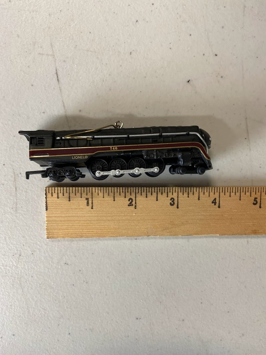 Hallmark Keepsake Christmas Ornament  & Lionel 746 Norfolk & Western Locomotive - NO BOX