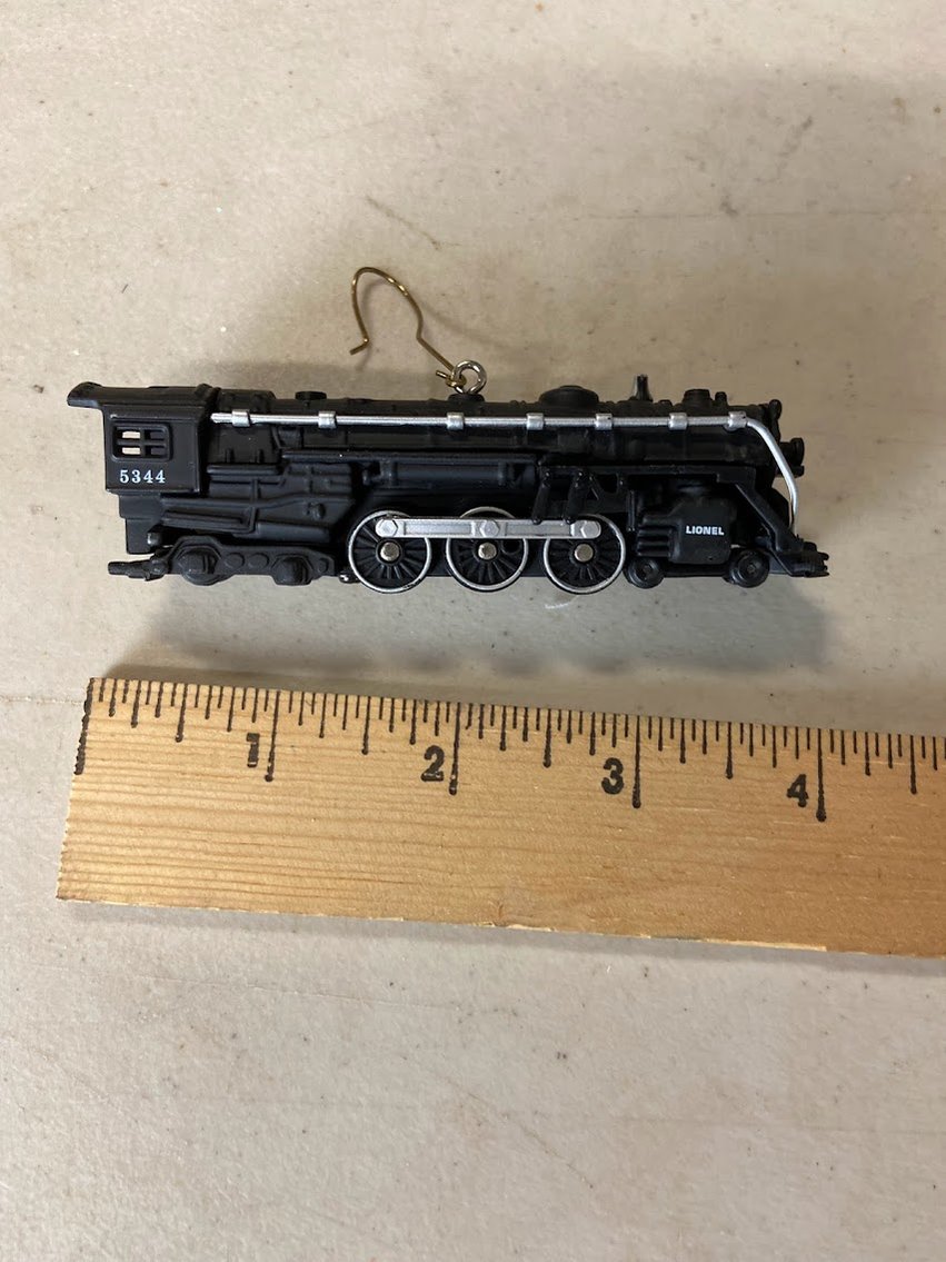 Hallmark Keepsake Christmas Ornament 1996 700E Hudson Steam Locomotive Lionel Train Die Cast- No box included 