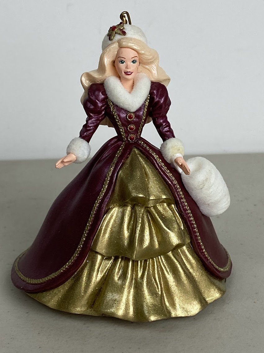 Hallmark 1996 Holiday Barbie -Item NO. QX53712- no box