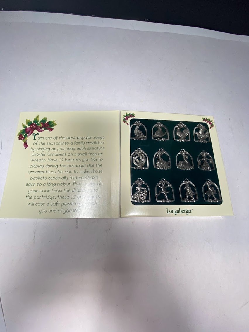 Pewter Ornaments Item No. 72931
