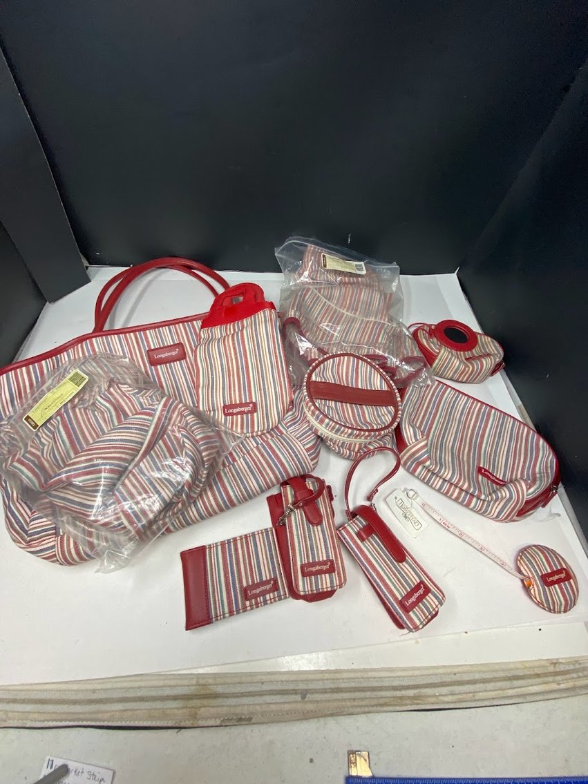 10 PC. Bags Market Stripe
