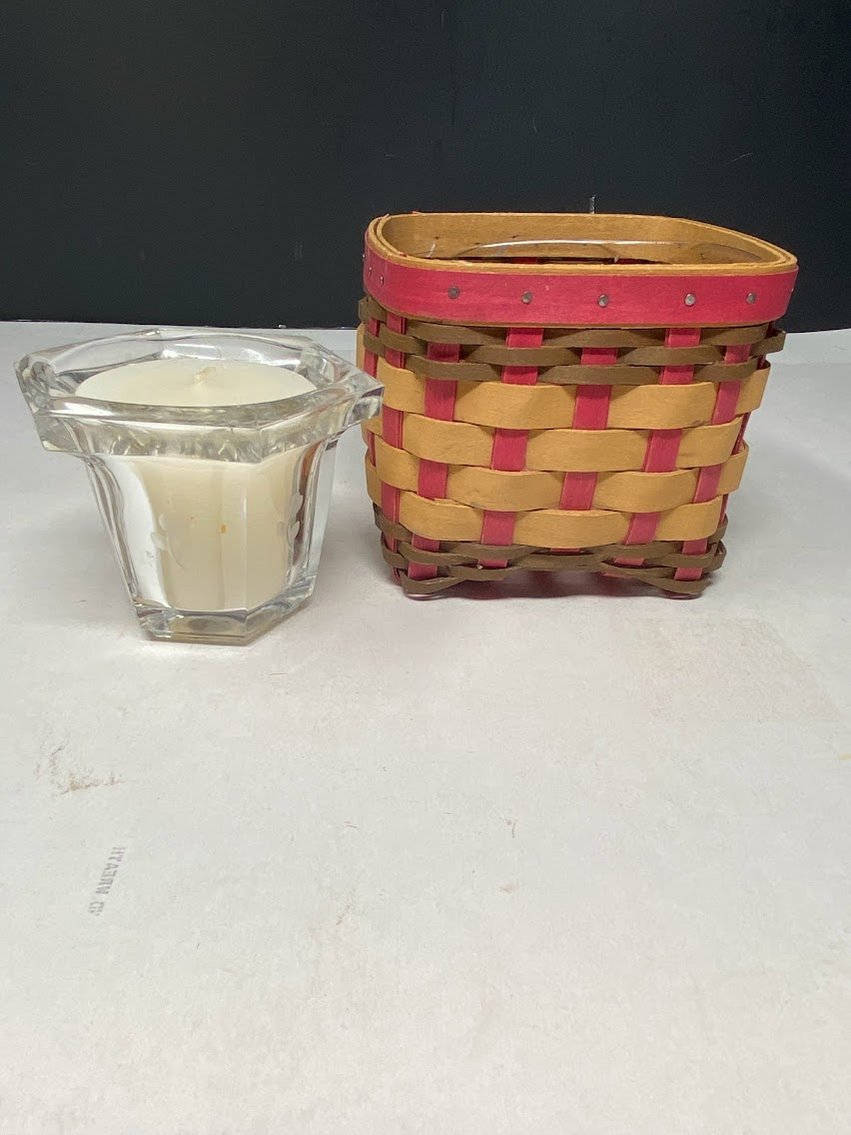 Horizon of Hope Group Garden Votive with candle & 2016 HOH basket