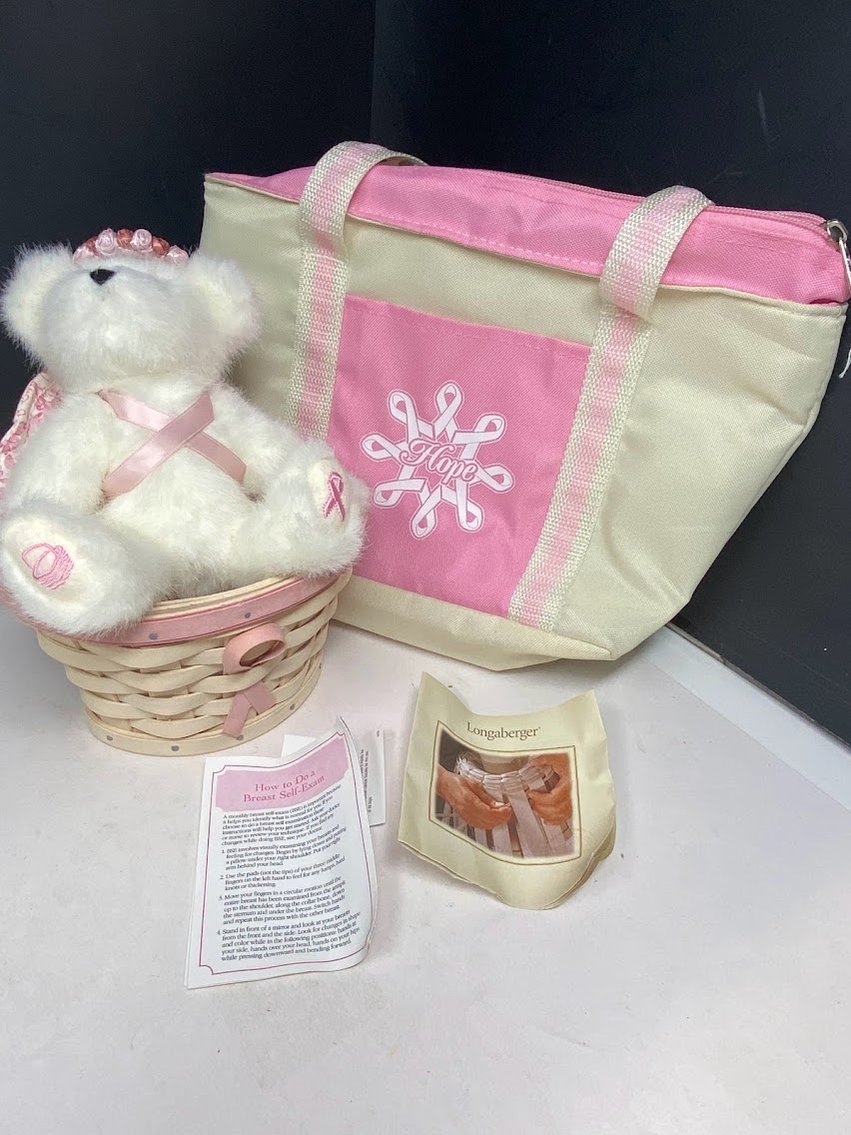 2007 HOH Basket, Insulated HOH Bag, & HOH bear