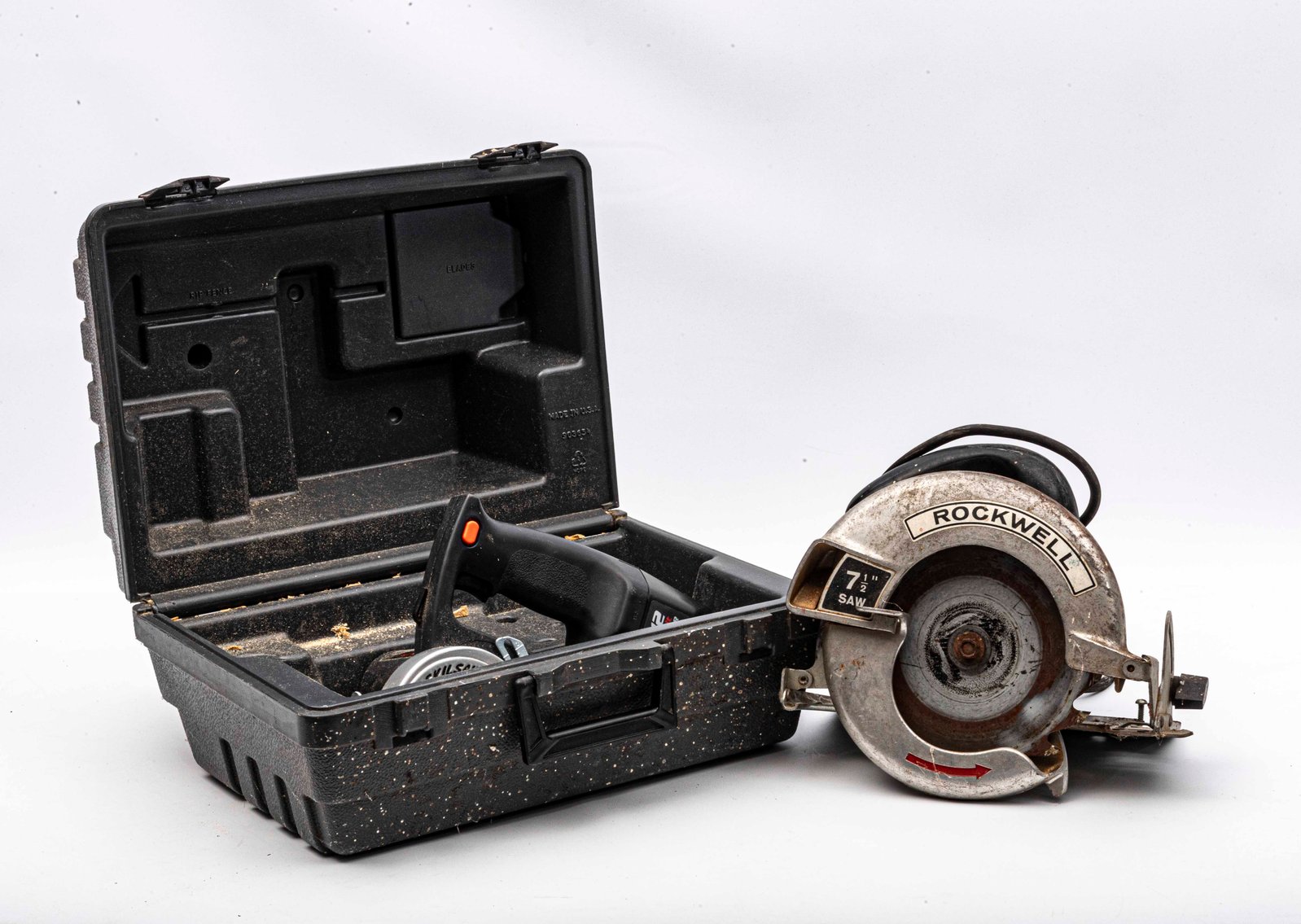 Rockwell corded and Skil Cordless circular saws