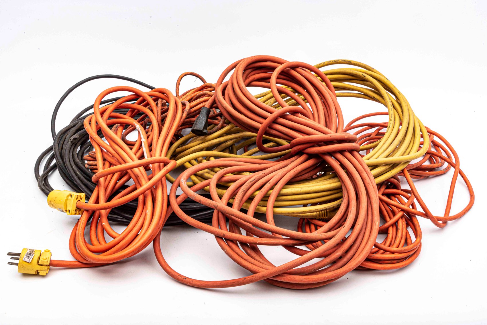 Lot of Heavy Duty Extension Cords.