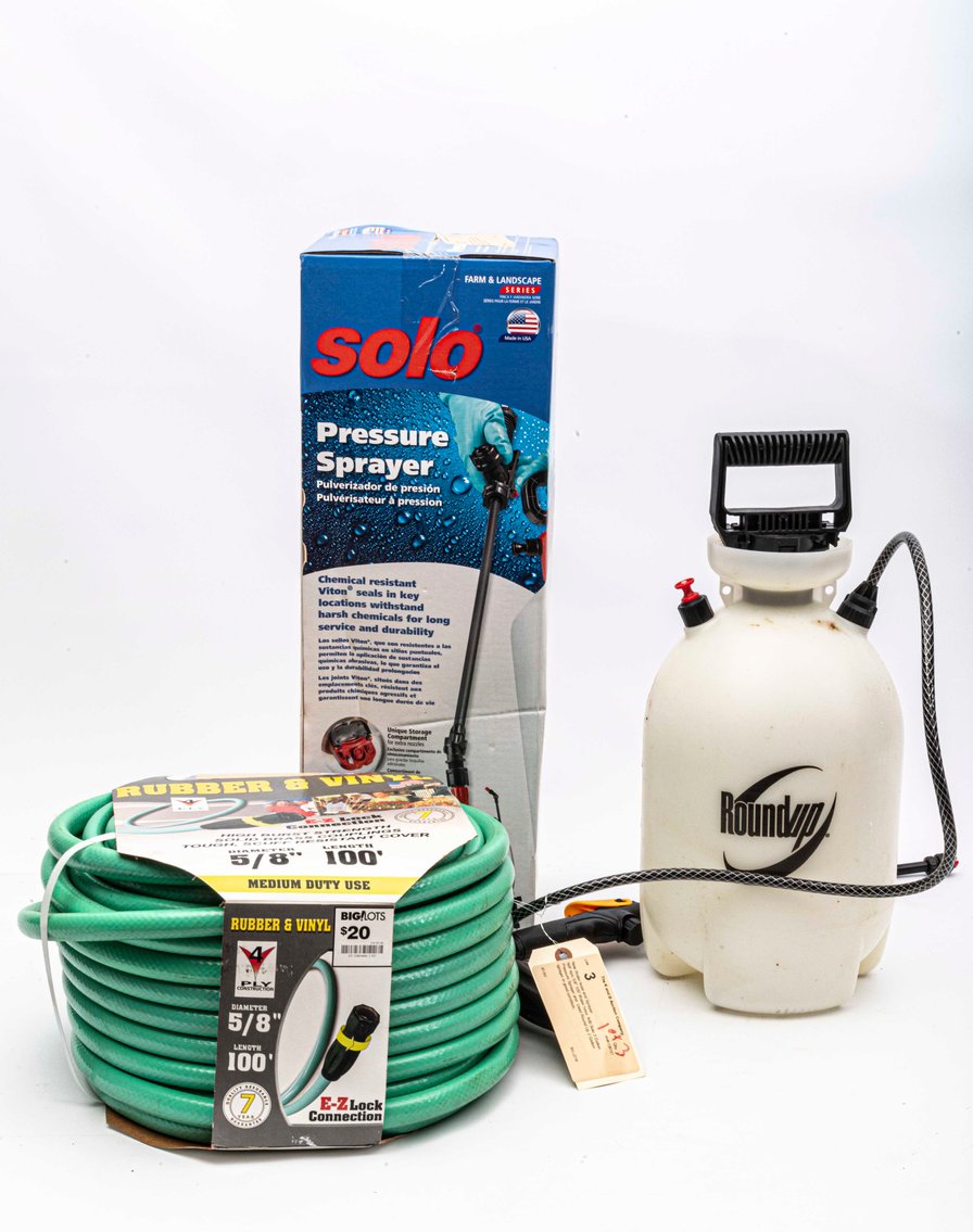 New Water hose and Sprayer