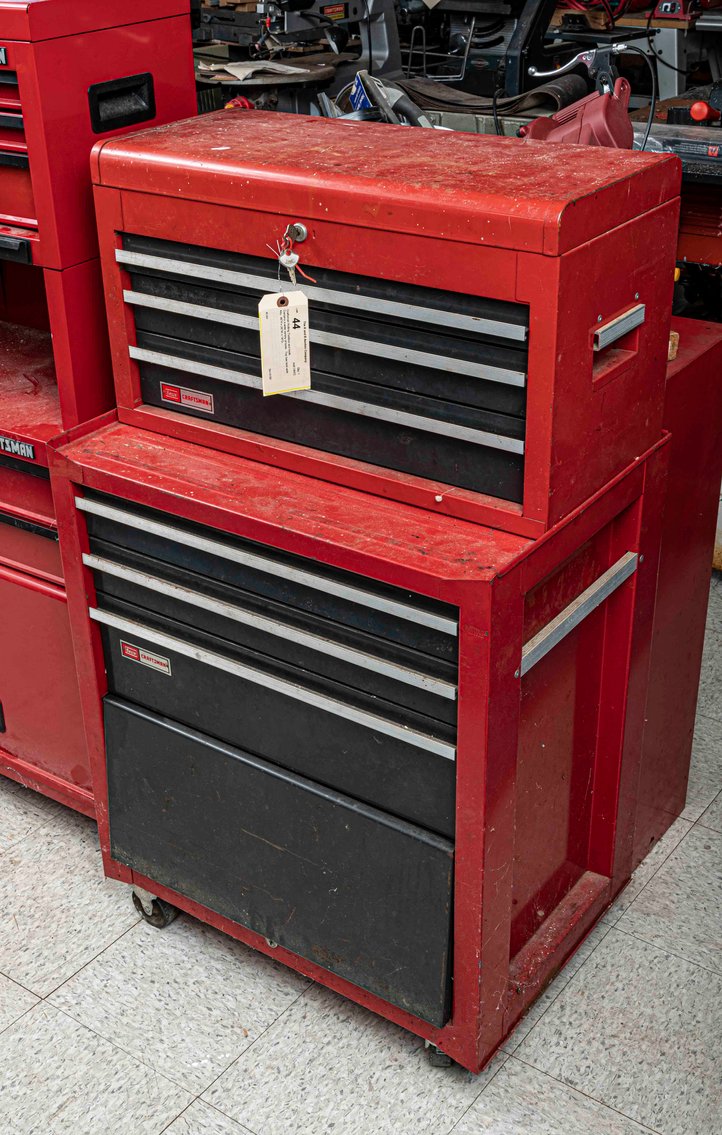 Craftsman Rolling Toolbox and tools