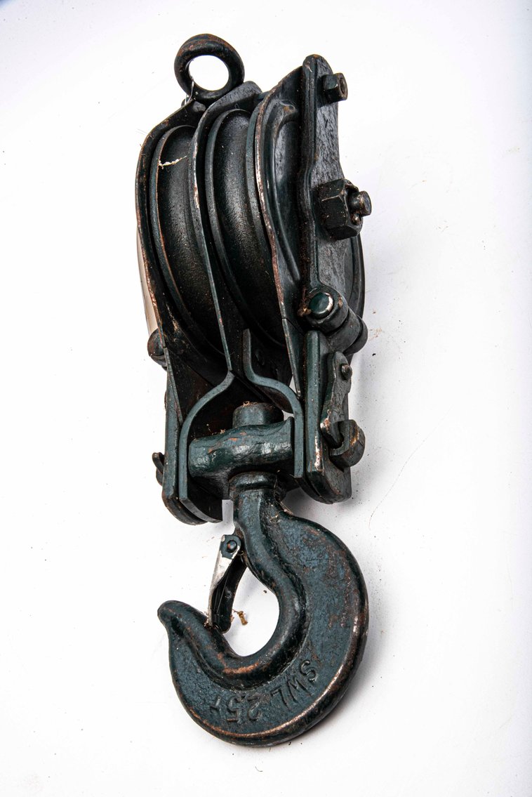 Alps Metal 6" 2.5 Ton Block and Tackle Pulley