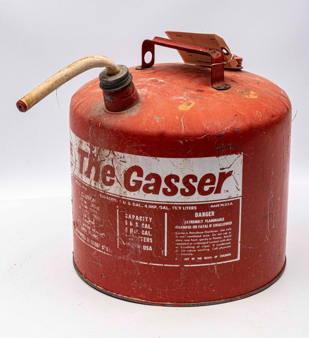Eagle The Gasser Galvanized 5 Gal Gas Can