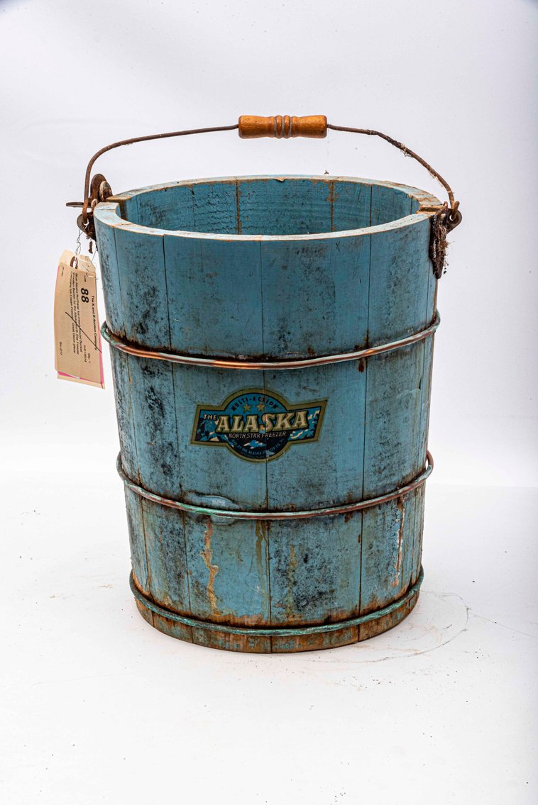 Blue Alaska Northstar Ice cream freezer Bucket