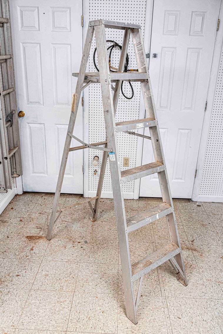 Keeler Model 926 6' Aluminum Step Ladder
