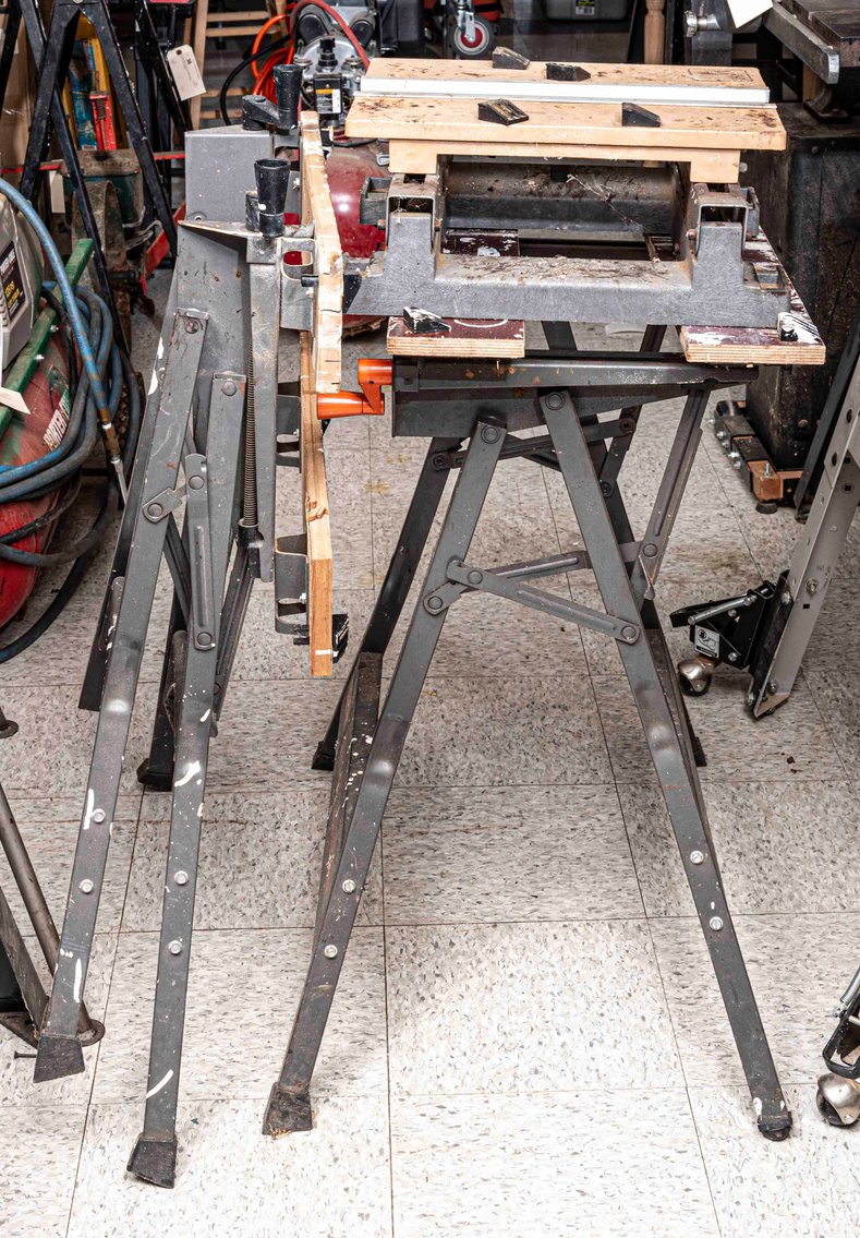 3 Black and Decker Workmate Workbenches
