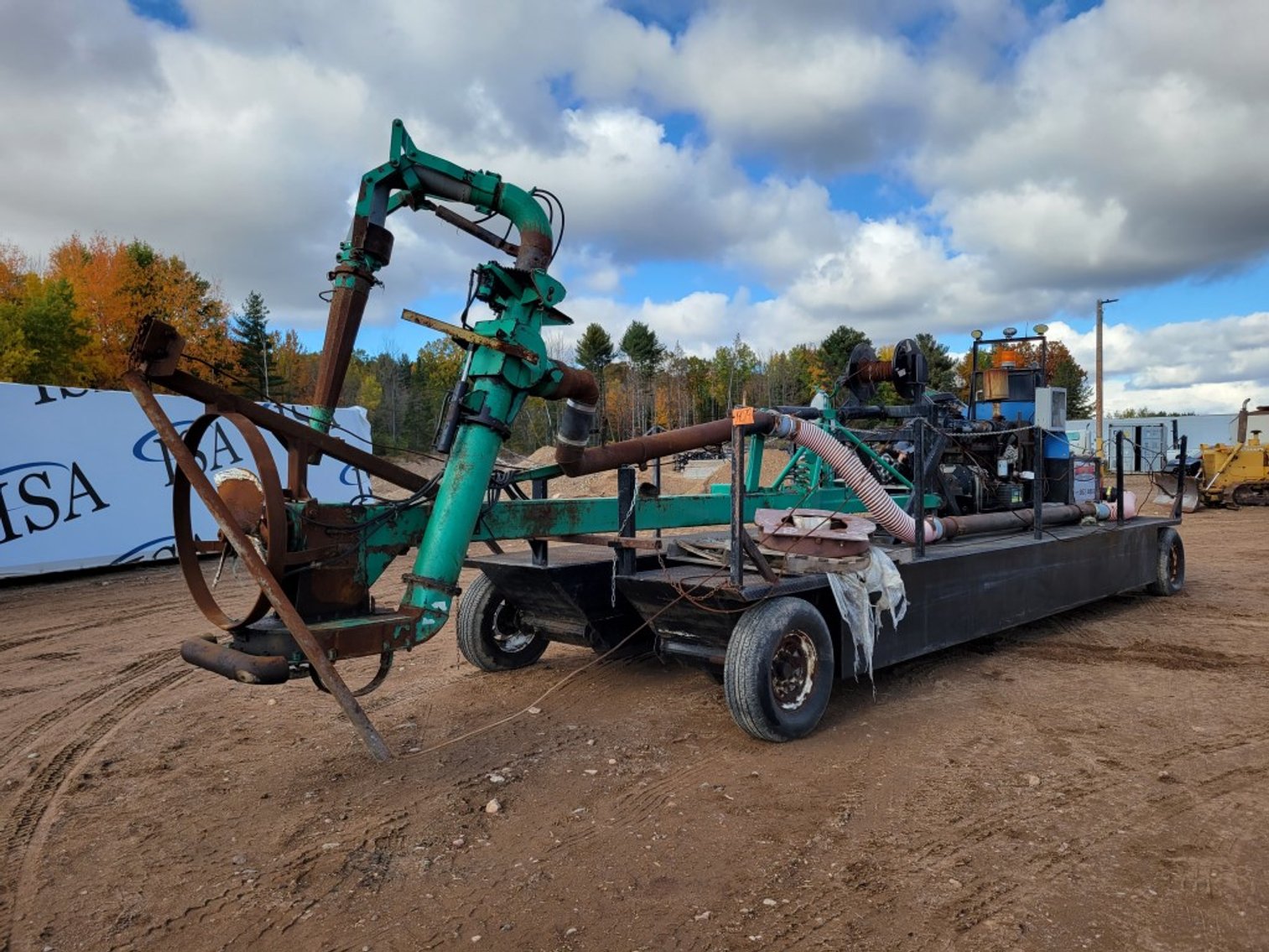 Self Contained Floating Manure Agitator and Pump