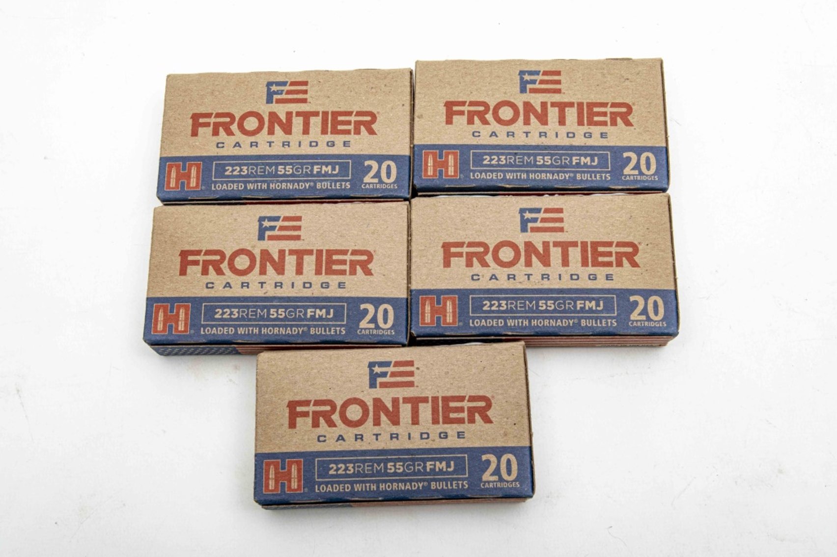 100 Rounds- Frontier .223 Remington