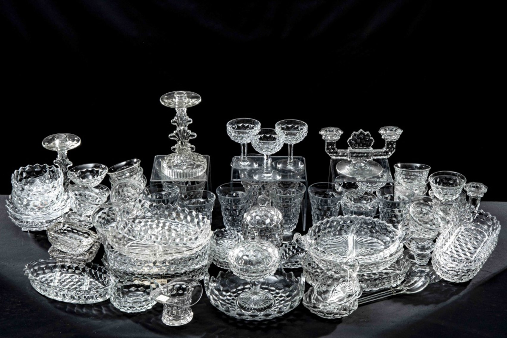 Part 2: Collection of Fostoria Glassware- American