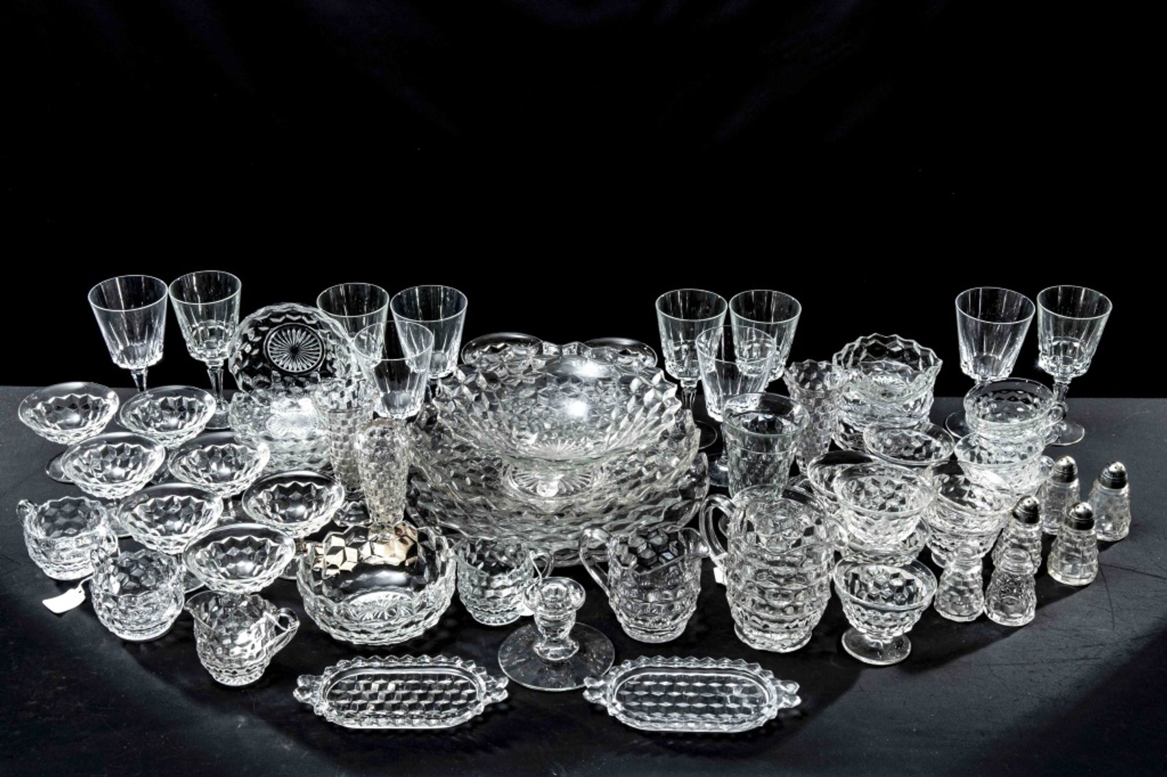 Part 3: Collection of Fostoria Glassware- American