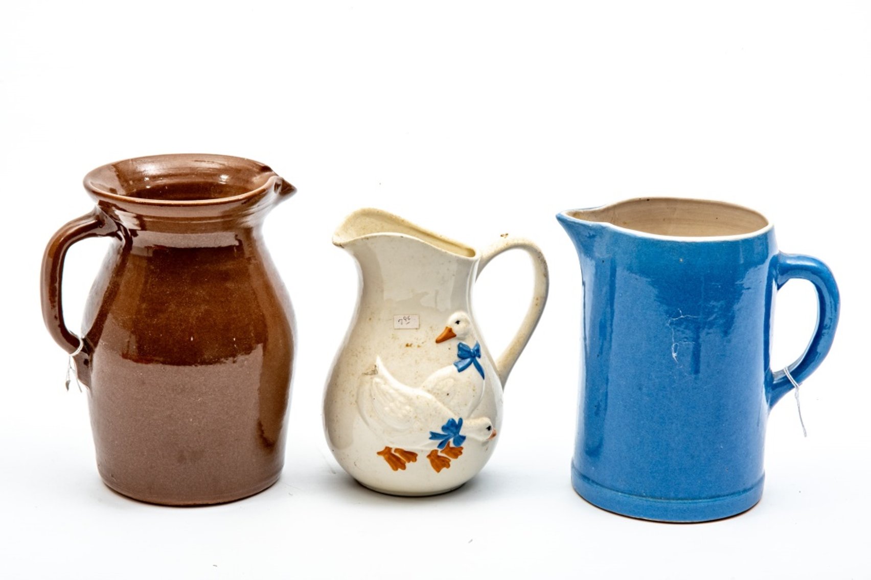 Ceramic & Pottery Pitcher Lot