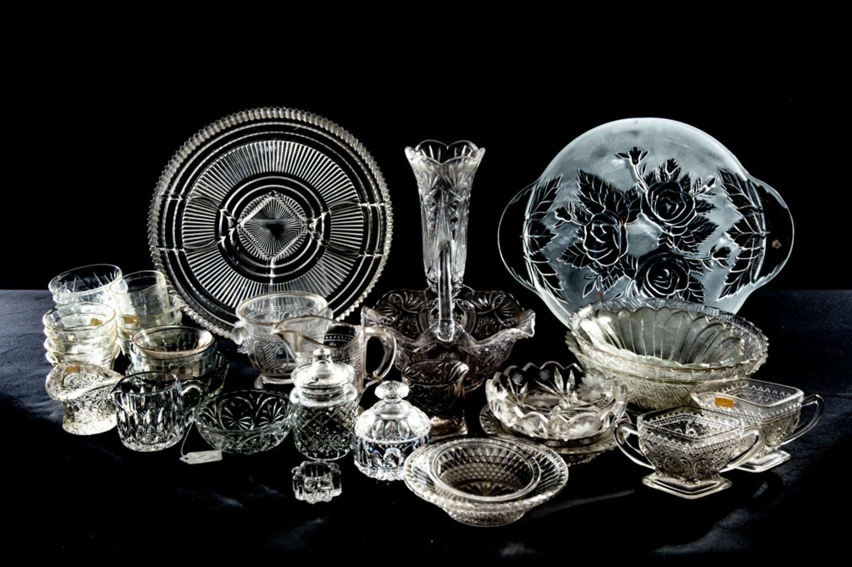 Decorative Pressed Glass Collection