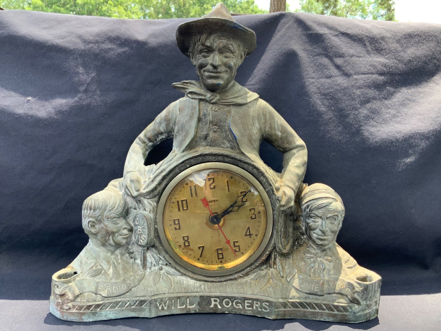 Will Rogers Clock