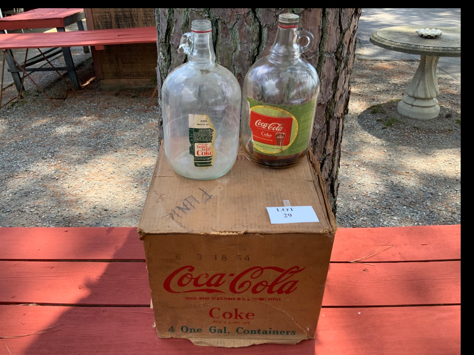 Coca Cola Fountain Syrup Bottles in Original Box
