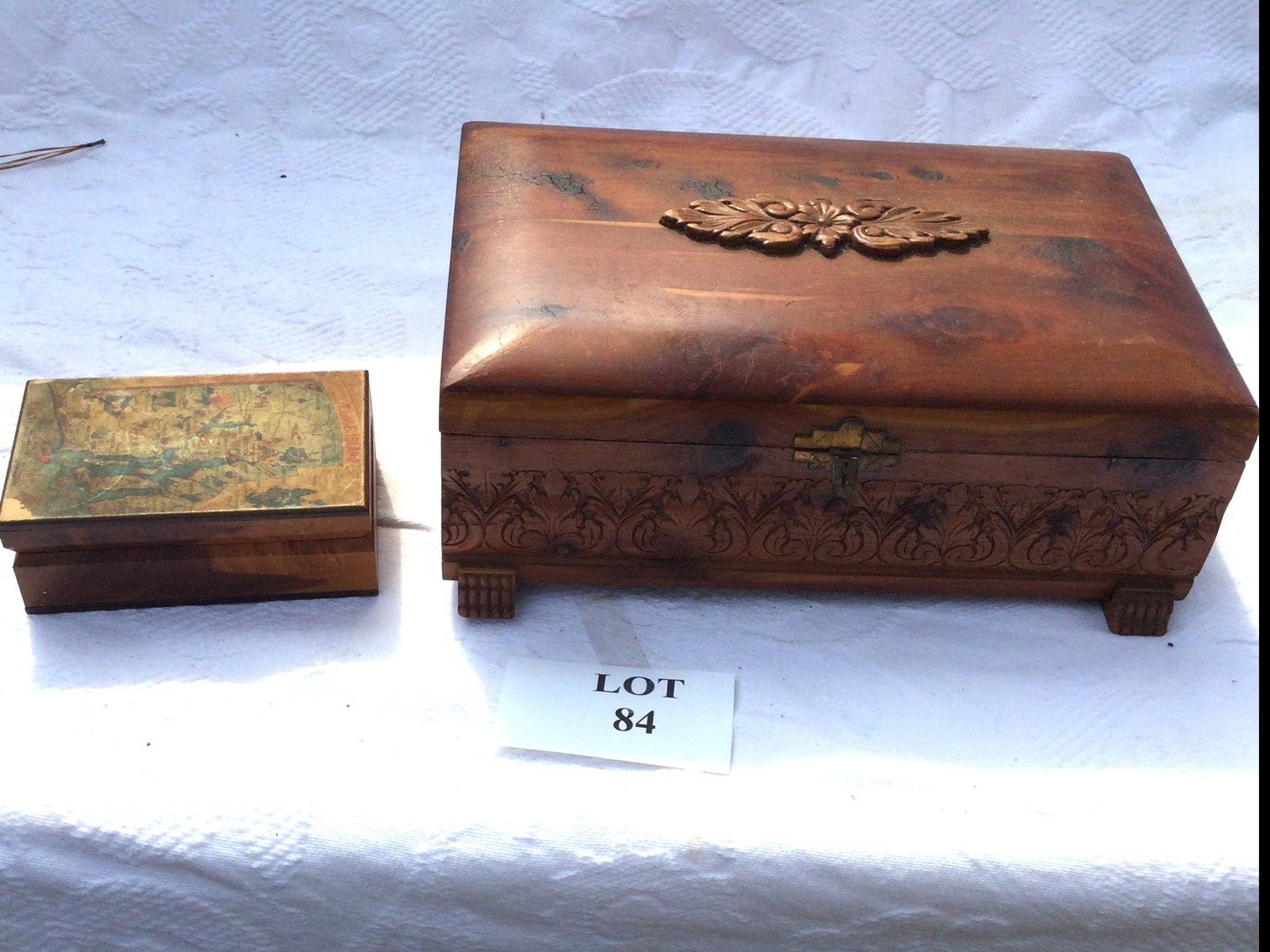 Cedar Dresser Boxes